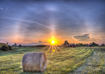 Making Hay While The Sun Shines By Terry Aldhizer
